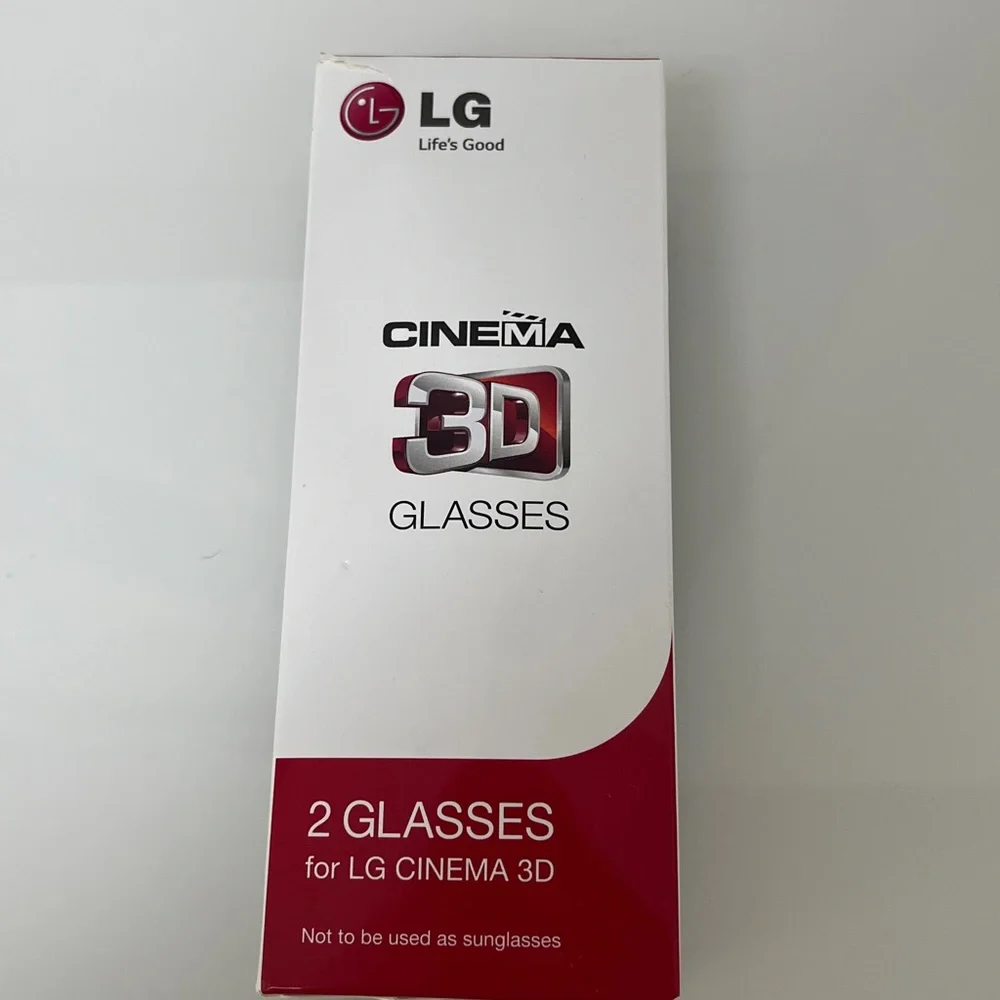 LG 3D Cinema Glasses Bundle NEW